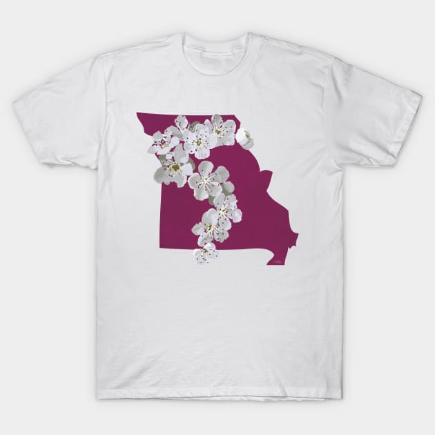 Missouri Hawthorn T-Shirt by Lavenderbuttons